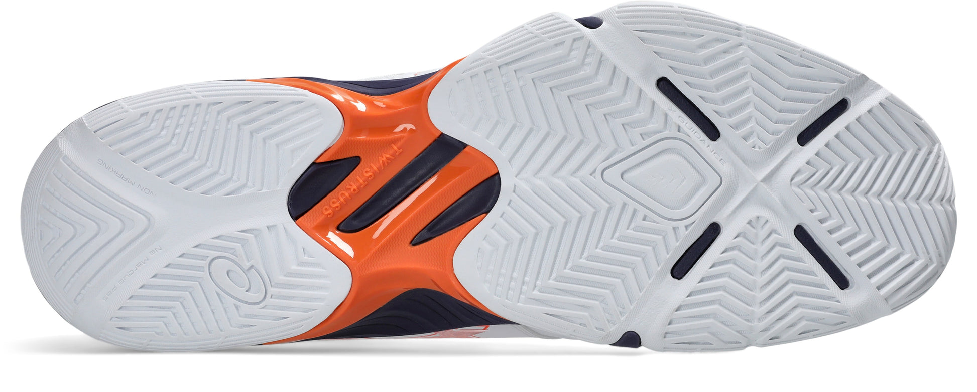 Chaussures Indoor Asics Blade FF Homme Blanc orange PE25_35783.jpg