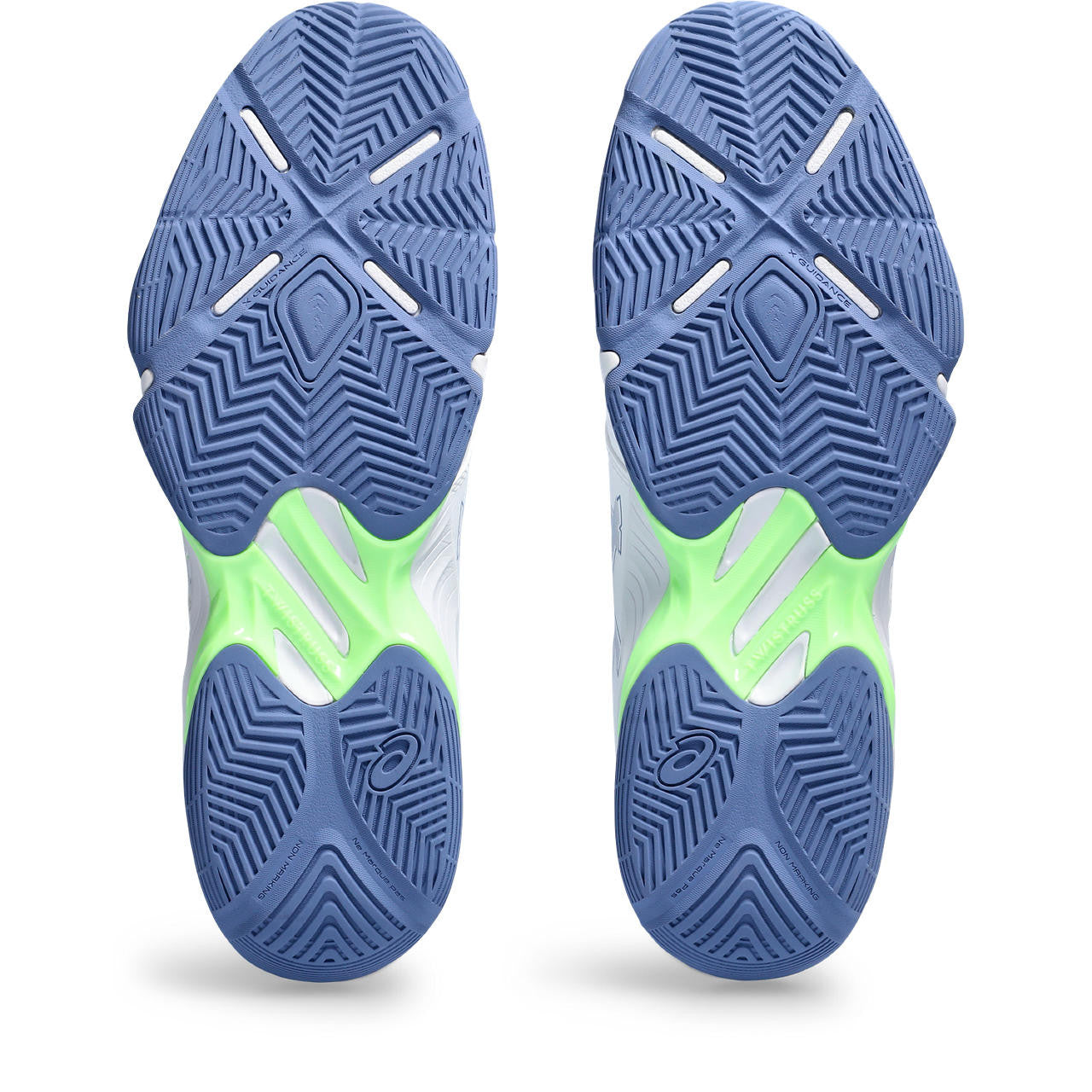 Chaussures de badminton Asics Blade FF Homme Blanc Bleu PE24_29403.jpg