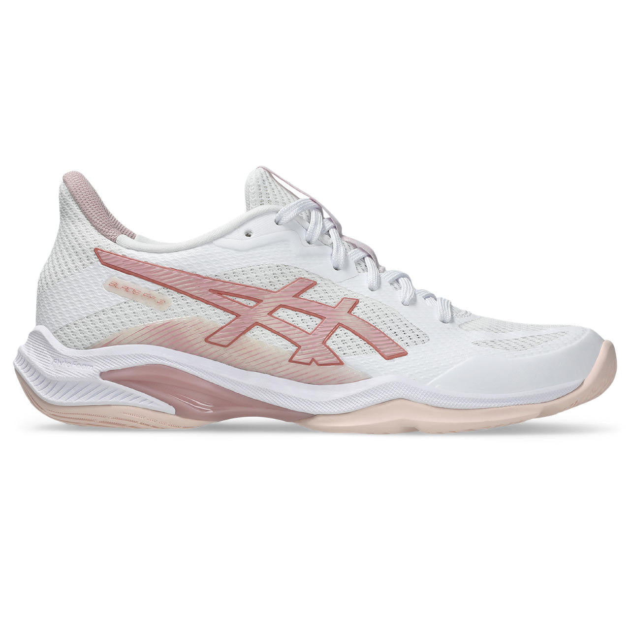 Chaussures indoor Asics Blade FF 2 Femme Blanc Rose clair_45046.jpg
