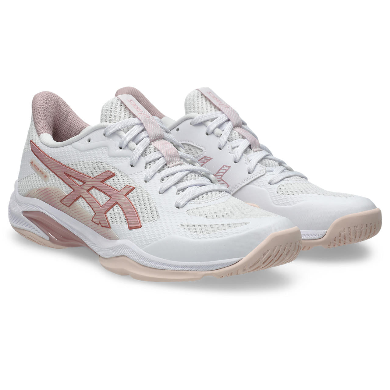 Chaussures indoor Asics Blade FF 2 Femme Blanc Rose clair_45047.jpg