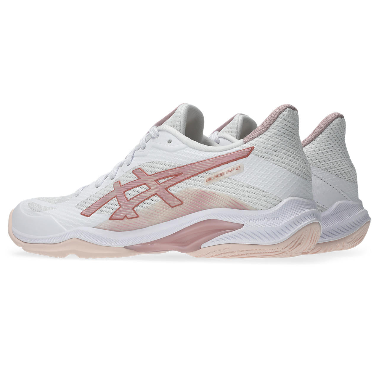 Chaussures indoor Asics Blade FF 2 Femme Blanc Rose clair_45049.jpg