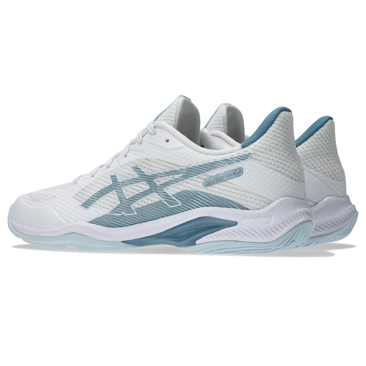Chaussures indoor Asics Blade FF 2 Homme Blanc Gris_45043.jpg