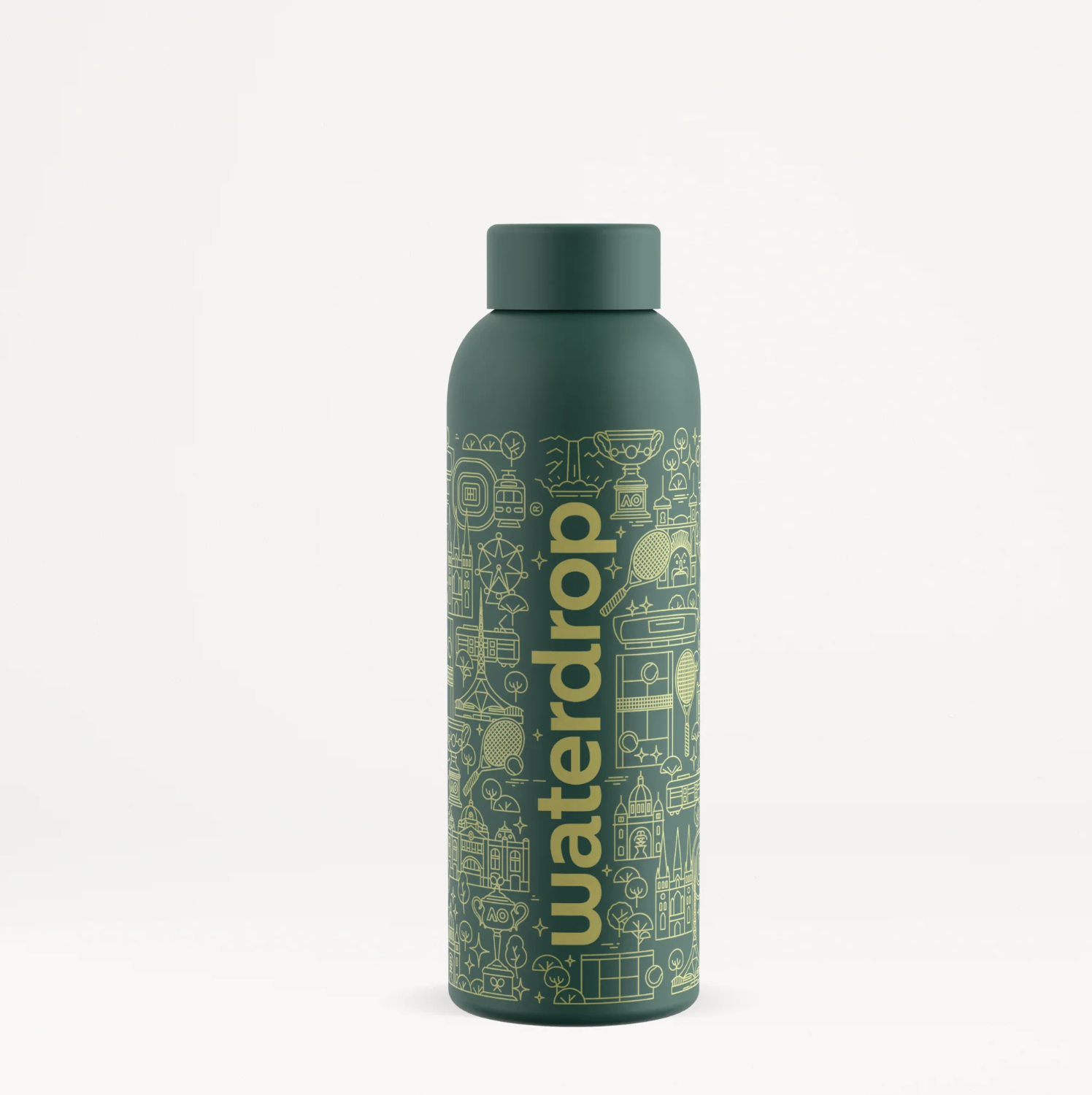 Gourde de tennis Waterdrop Thermo OA26 Melbourne verte 600 ml_46698.jpg