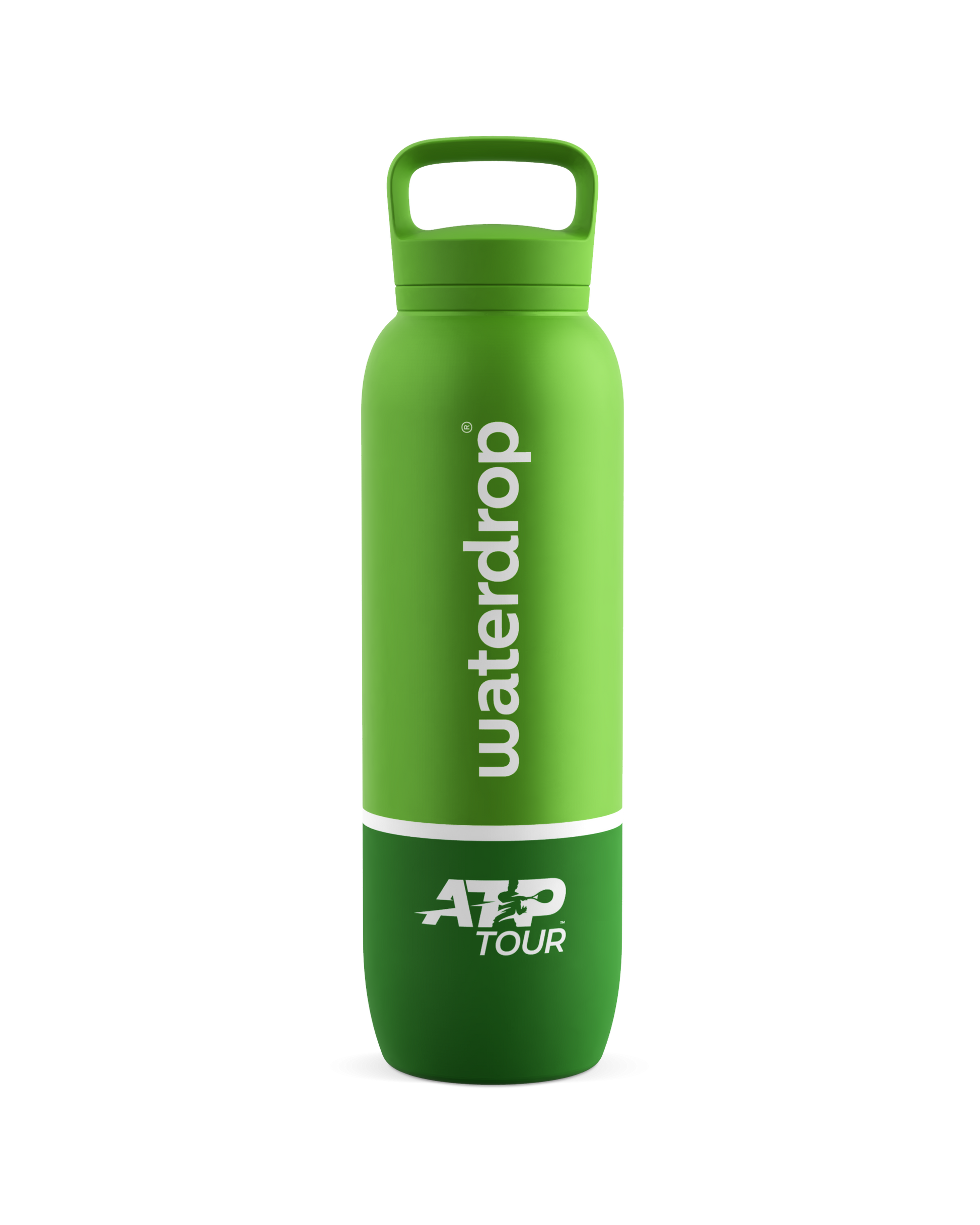 Gourde de tennis Waterdrop officielle Player ATP26 Vert 1L_44791.jpg