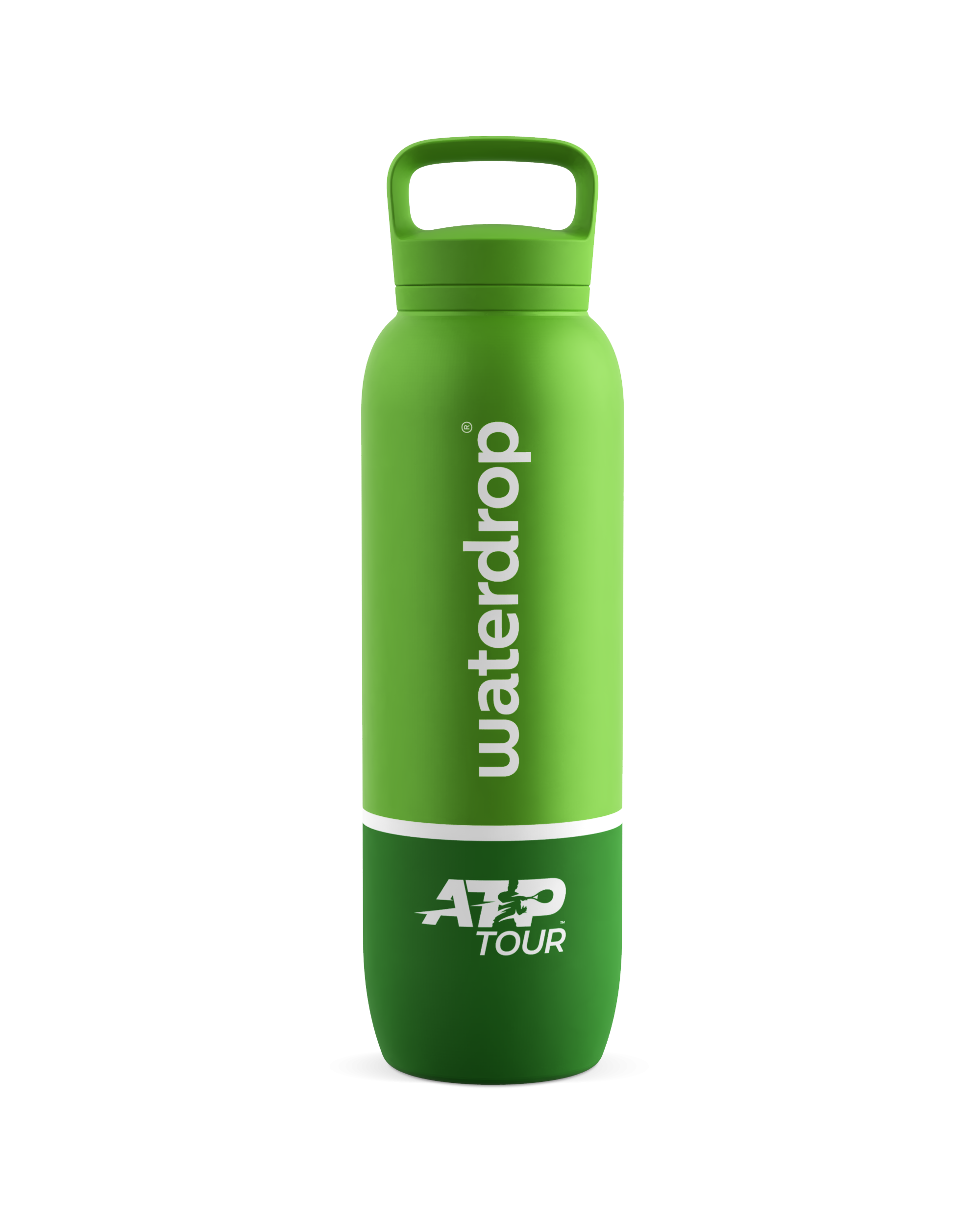 Gourde de tennis Waterdrop officielle Player ATP26 Vert 1L_44791.jpg