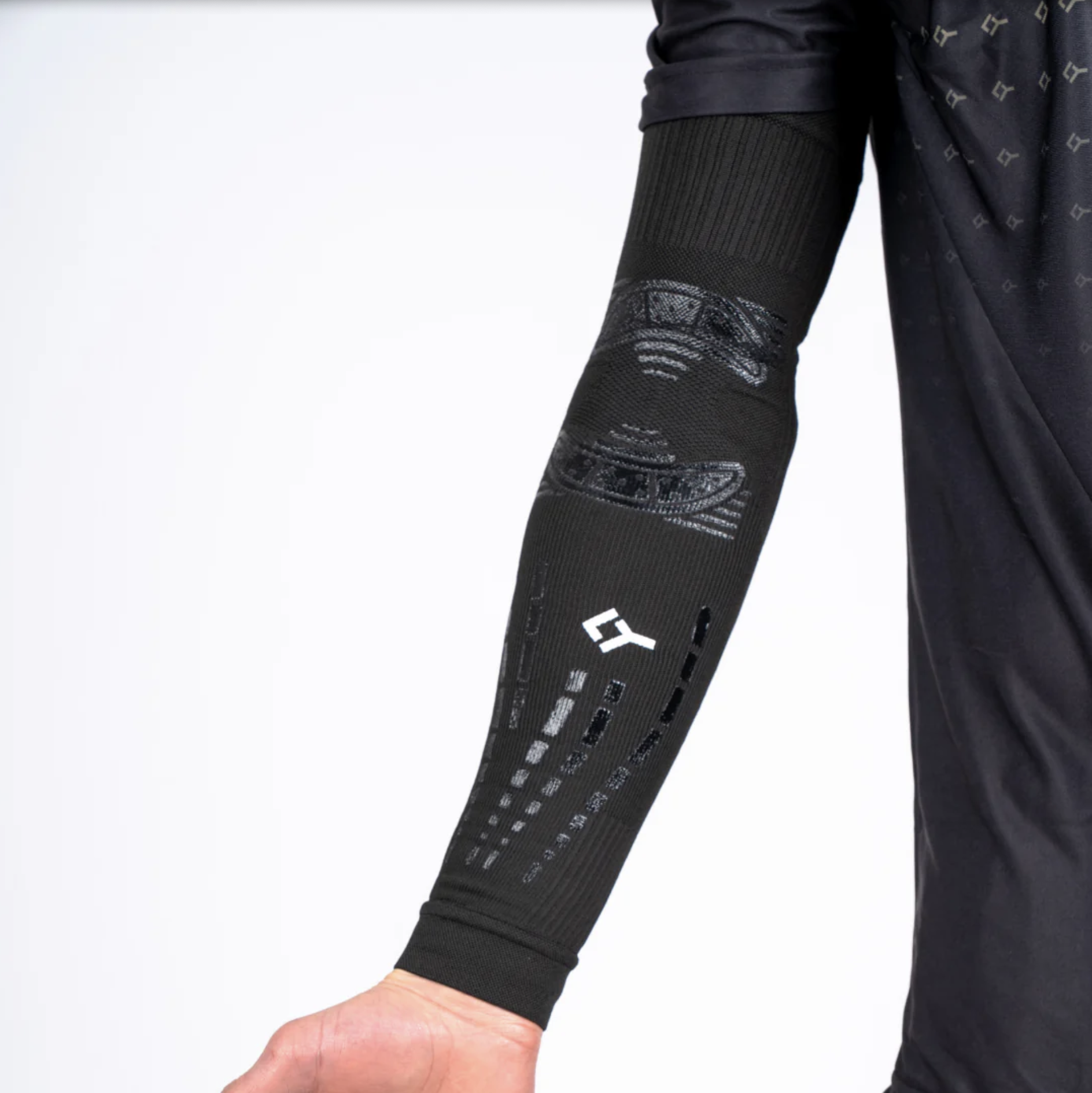 Manchon de tennis Floky No Strain Black x1_49359.jpg